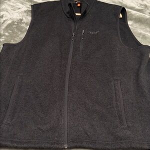Orvis XL Black Full Zip Vest